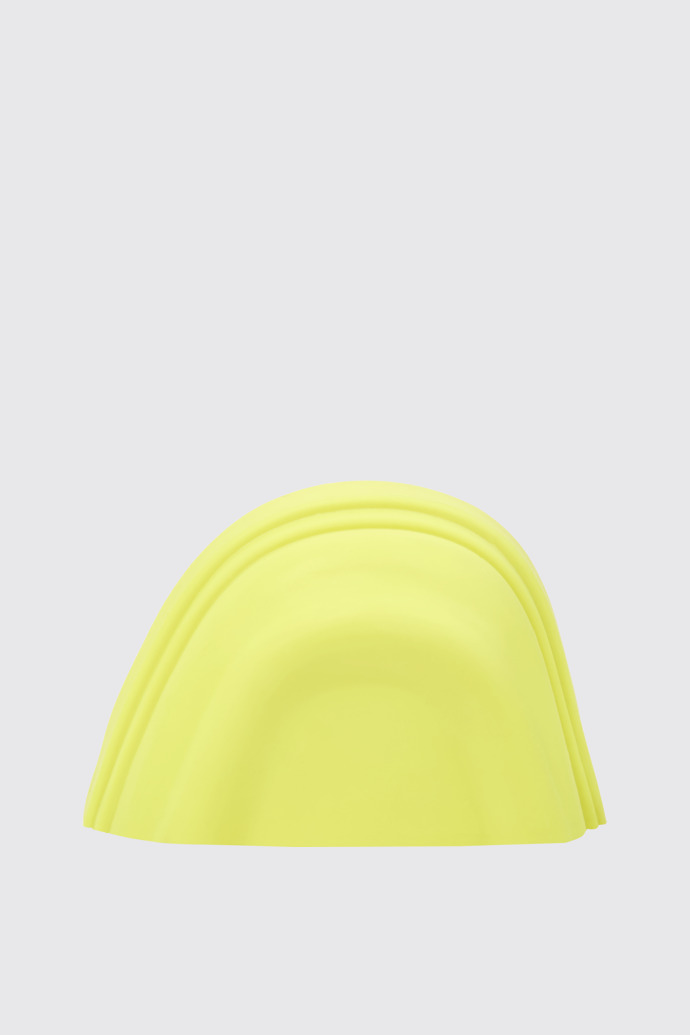 Image of Side view of Junction Toe Caps Yellow rubber toe caps