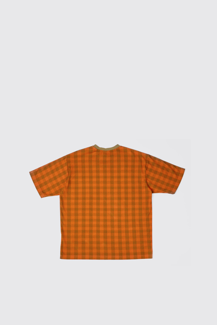  T-Shirt Camiseta unisex naranja y beige