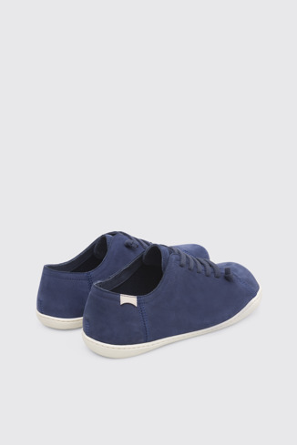 Back view of Peu Blue Casual Shoes for Men
