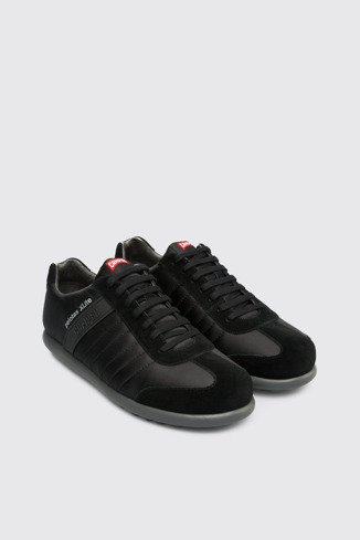 Front view of Pelotas XLite Black Sneakers for Men