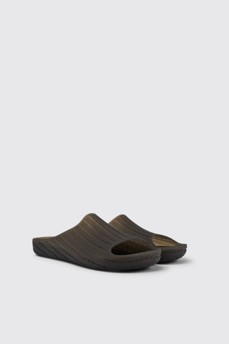 Wabi Sandalias monomateriales en color negro para hombre