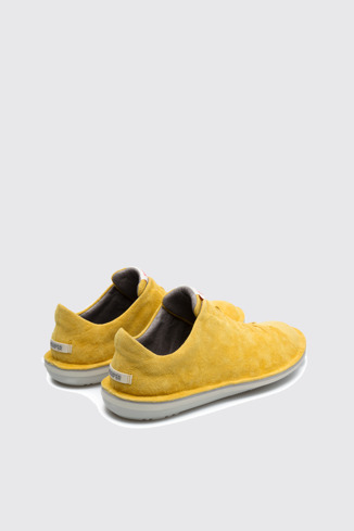 Back view of Beetle Yellow Casual Shoes for Men