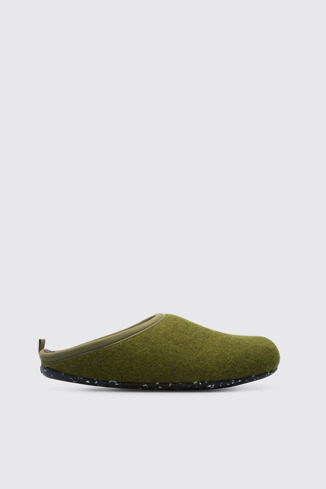 skandaløse melodramatiske Jernbanestation Wabi Green Slippers for Men - Spring/Summer collection - Camper USA