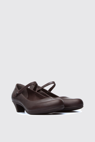 20202-086 - Helena - Brown Formal Shoes for Women