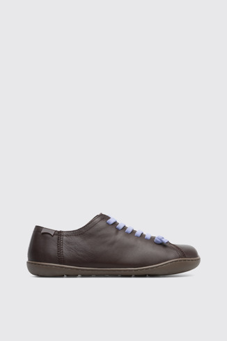 Side view of Peu Brown Casual Shoes for Women