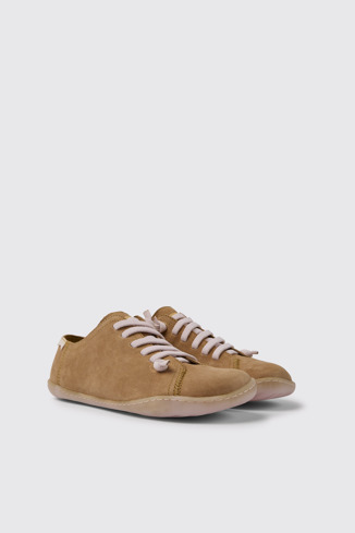 Peu Zapatos de piel en color café para mujer