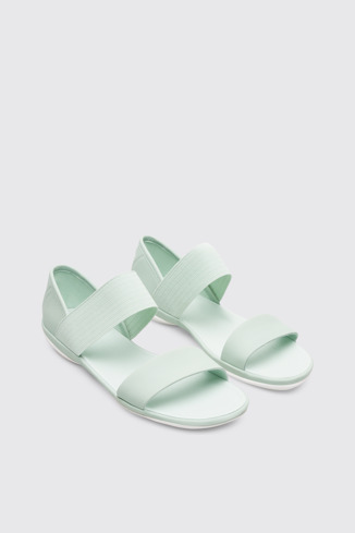 Front view of Right Green Sandals for Women