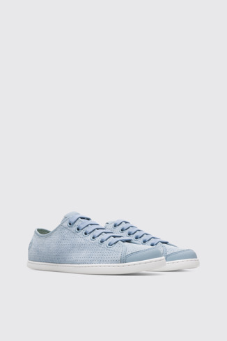 Front view of Uno Blue Sneakers for Women