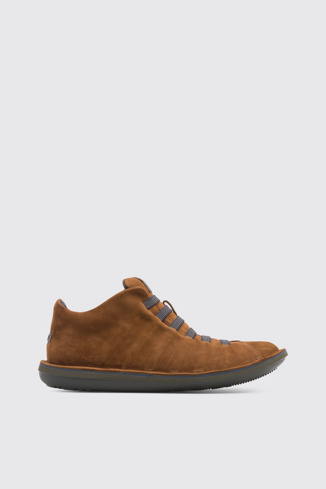 Side view of Beetle Brown Casual Shoes for Men