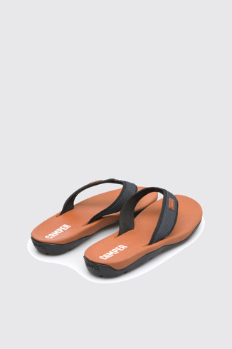 Back view of Match Multicolor Sandals for Men