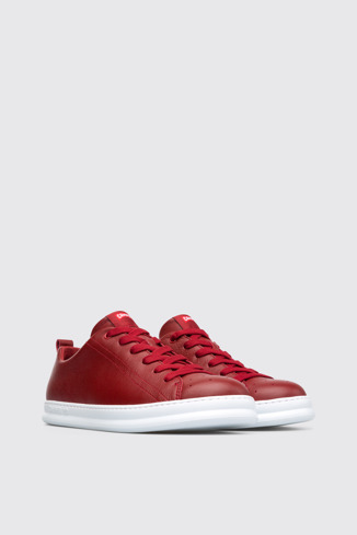 Front view of Runner Red Sneakers for Men