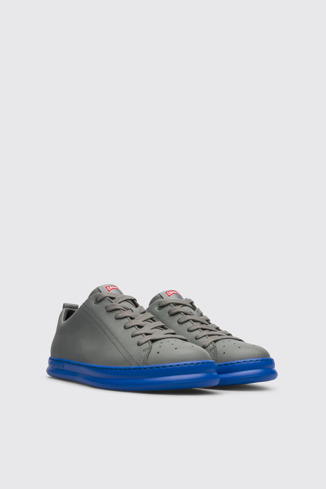 Alternative image of K100226-072 - Runner - Grey sneaker for men.