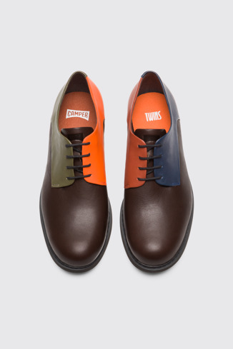 Overhead view of Twins Formal Shoes for Men