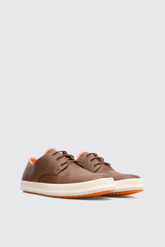 Front view of Chasis Brown Casual Shoes for Men