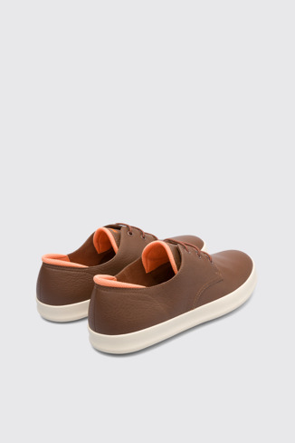 Back view of Chasis Brown Casual Shoes for Men