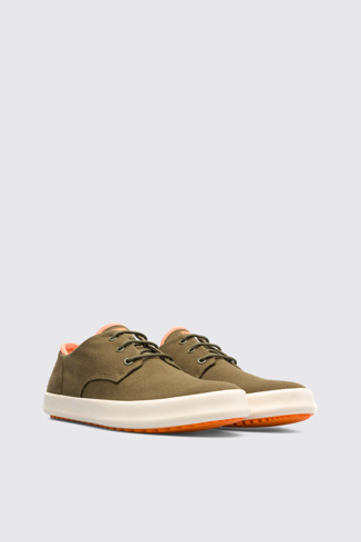 Front view of Chasis Green Casual Shoes for Men