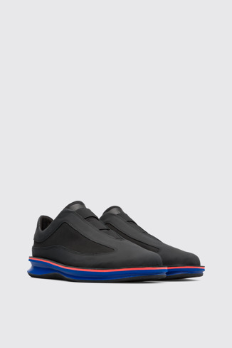 Front view of Rolling Black Sneakers for Men