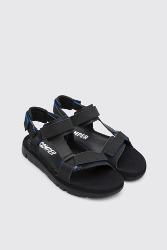 Alternative image of K100416-005 - Oruga - Black sporty strap sandal for men