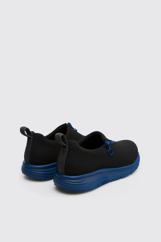 Back view of Twins Black Sneakers for Men