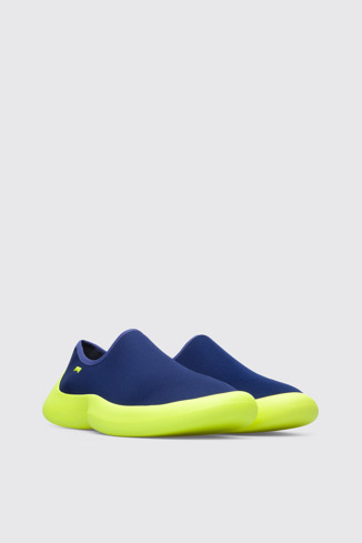 Front view of ABS Men’s blue slip-on  sneaker