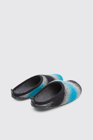 Back view of Twins Multicolor Slippers for Men