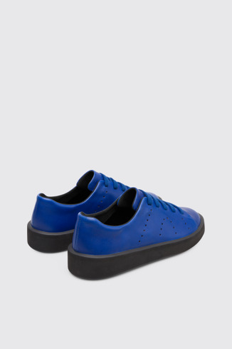 Back view of Courb Blue Sneakers for Men