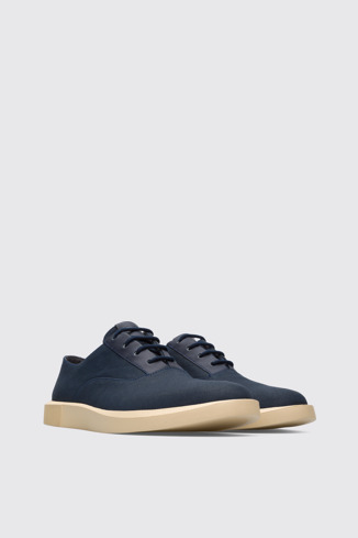 Front view of Bill Navy Oxford for men