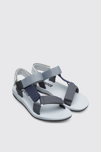Alternative image of K100539-004 - Match - Men’s gray and navy sandal.