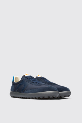 Front view of Pelotas XLite Sporty blue sneaker for men