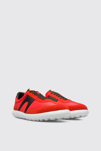 Front view of Camper x SailGP Red sneaker for men