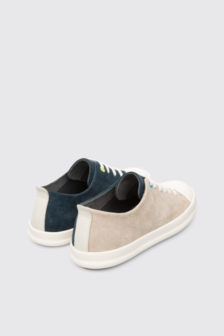Alternative image of K100550-002 - Twins - Sneaker de color gris, crema i beix per a home.