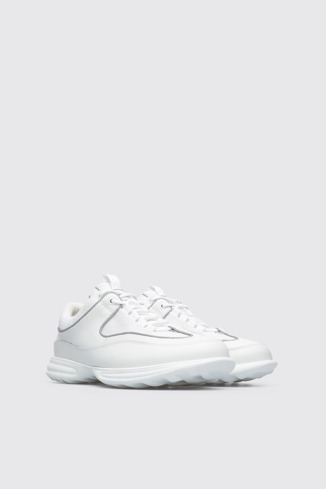 Pop Trading Company Witte herensneaker