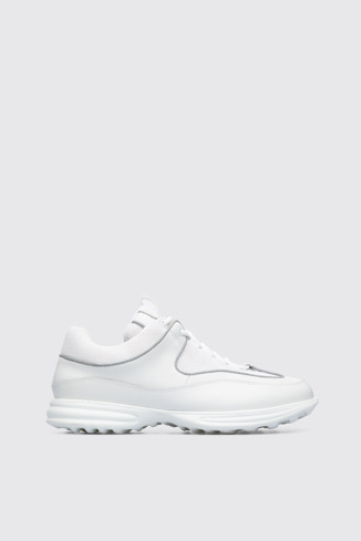Pop Trading Company Witte herensneaker