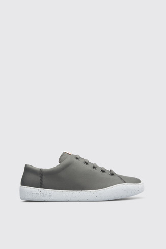 Side view of Peu Touring Grey sneaker for men
