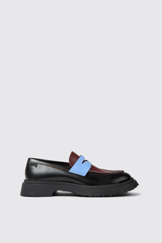 CAMPER TWINS 黒 水色 ローファー 39 カンペール CAMPER TWINS / ローファー （マルチカラー） -waja bazar