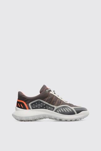 Side view of CRCLR Breathable men's multi-colored sneaker