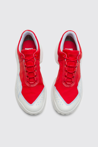 Overhead view of CRCLR Multicolored sneaker for men