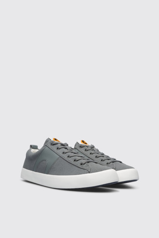 Alternative image of K100704-003 - Imar - Grey sneaker for men.