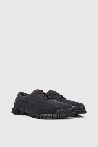 Alternative image of K100888-001 - Pix TENCEL® - Chaussures noires en TENCEL™ Lyocell pour homme