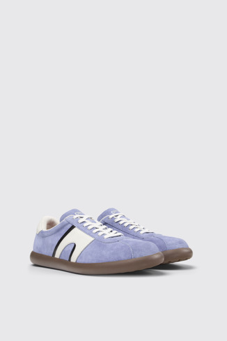 Pelotas Soller Sneakers multicolores de nobuk y piel para hombre.
