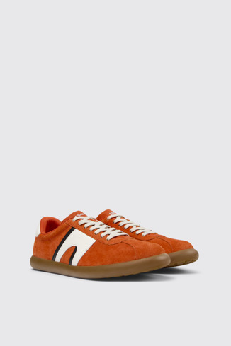 Pelotas Soller Sneakers multicolores de nobuk y piel para hombre.