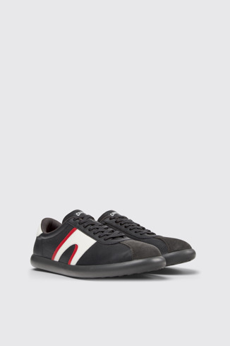 Pelotas Soller Sneakers multicolores de piel y nobuk para hombre.