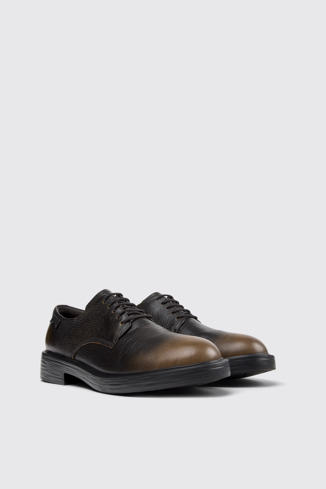 Dean Chaussures en cuir multicolore pour homme.
