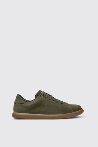 Pelotas Soller Baskets en nubuck vert pour homme.