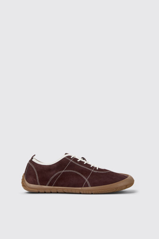 Peu Path Sneakers burdeos de nobuk para hombre.