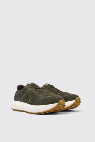 Pelotas Athens Baskets multicolores en cuir et nubuck pour homme.