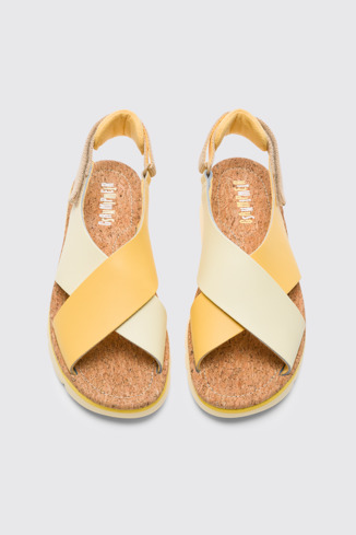 Alternative image of K200157-037 - Twins - Multicoloured sandal for women.