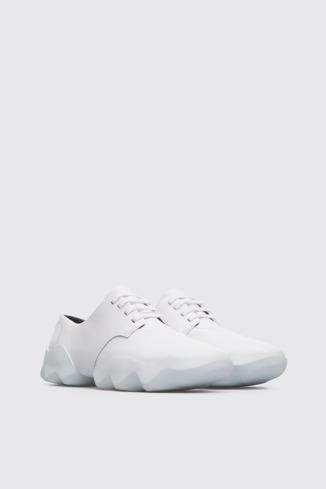 Front view of Dub White Sneakers for Women