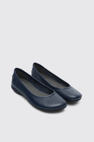 Alternative image of K200387-012 - Right - Blue Casual Shoes for Women