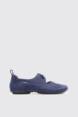 Side view of Right Blue Casual Shoes for Women